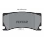 TEXTAR 2485101 Brake Pad Set