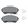 TEXTAR 2494001 Brake Pad Set