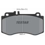 TEXTAR 2497601 Brake Pad Set