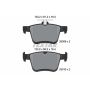 TEXTAR 2500801 Brake Pad Set