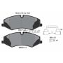 TEXTAR 2502101 Brake Pad Set