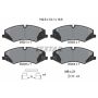 TEXTAR 2502201 Brake Pad Set