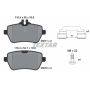 TEXTAR 2507103 Brake Pad Set