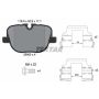 TEXTAR 2508501 Brake Pad Set