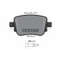 TEXTAR 2511001 Brake Pad Set