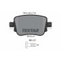 TEXTAR 2511003 Brake Pad Set