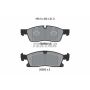 TEXTAR 2519202 Brake Pad Set
