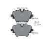 TEXTAR 2561701 Brake Pad Set