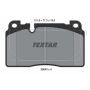 TEXTAR 2564302 Brake Pad Set