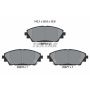TEXTAR 2587501 Brake Pad Set