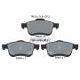 TEXTAR 2590501 Brake Pad Set