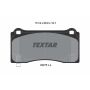 TEXTAR 2627501 Brake Pad Set