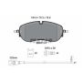 TEXTAR 2640701 Brake Pad Set