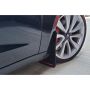 Rally Armor MF62-UR-BLK/WH Black Mud Flap/White Logo