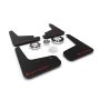 Rally Armor MF72-UR-BLK/RD Black Mud Flap/Red Logo