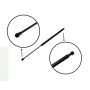 TUFF SUPPORT 612347 Hood Lift Support