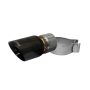 Corsa Performance TK001BLK Single 3.0in. Black PVD Pro-Series Universal Tip Kit (2.5in. Inlet-Clamp Include