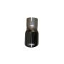 Corsa Performance TK003BLK Single 3.5in. Black PVD Pro-Series Universal Tip Kit (2.75in. Inlet-Clamp Includ