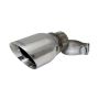 Corsa Performance TK004 Single 4.0in. Polished Pro-Series Universal Tip Kit (2.5in. Inlet-Clamp Included