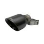 Corsa Performance TK007BLK Single 4.5in. Black PVD Pro-Series Universal Tip Kit (2.5in. Inlet-Clamp Include