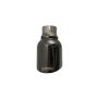 Corsa Performance TK007BLK Single 4.5in. Black PVD Pro-Series Universal Tip Kit (2.5in. Inlet-Clamp Include