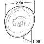 TRUCK-LITE 10286R 10 Series, LED, 2.5
