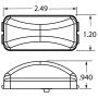 TRUCK-LITE 15250Y 15 Series, LED, 1