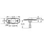 TRUCK-LITE 26270R 26 Series, LED, 2