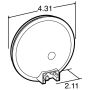 TRUCK-LITE 40204 40 Series, Incandescent, 4