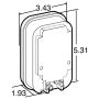TRUCK-LITE 45204 Super 45, Incandescent, 3