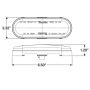 TRUCK-LITE 60074Y 60 Series, LED, 2