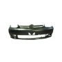 FRONT BUMPER COVER W/O FRONT SPOILER; MATTE-DARK GRAY PREFINISHED TOYOTA ECHO 03-05