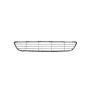 CAPA FRT BUMPER GRILLE SEDAN; MATTE DARK GRAY TOYOTA YARIS 07-08