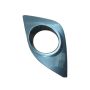 LH FRONT BUMPER INSERT LE|LE ECO; FOG LAMP BEZEL; W/FOG LAMPS TOYOTA COROLLA 15-16