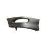 LH FRONT BUMPER SPOILER; BLACK; PTM TOYOTA COROLLA 05-08