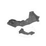LOWER ENGINE COVER FWD; RH; REAR TOYOTA HIGHLANDER 20-22