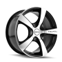 Touren 31907709M TR9 (3190) GLOSS BLACK MACHINED