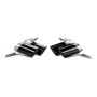 Akrapovic TP-CT/7 Tail pipe set (Carbon) 550/560