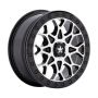 PORTAL UTV BL 15X6 4X110 G-BLK MACH +38