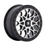 PORTAL UTV BL 15X6 4X110 G-BLK MACH +38