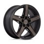 NICHE 1PC TERAMO 18X8 5X4.5 72 MBT +30