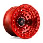 FUEL 1PC D100 ZEPHYR BEADLOCK Wheel 17X9 5X5.0 71.5 -15.0