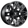 FUEL 1PC D555 AMBUSH Wheel 20X9 6X5.5 78.1 1.0