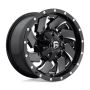FUEL 1PC D574 CLEAVER Wheel 17X9 6X135/5.5 106.1 1.0