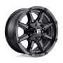 FUEL 1PC D575 COUPLER Wheel 20X10 8X6.5 125.1 -12.0