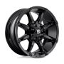 FUEL 1PC D575 COUPLER Wheel 20X9 6X135/5.5 106.1 1.0
