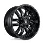 FUEL 1PC D595 SLEDGE Wheel 22X10 8X180 124.2 10.0