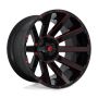 FUEL 1PC D643 CONTRA Wheel 24X14 8X180 124.2 -75.0