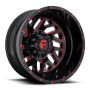 FUEL 1PC D656 TRITON Wheel 20X8.25 8X6.5 121.5 -240.0