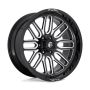 FUEL 1PC D662 IGNITE 20X10 8X6.5 125.1 NBL -18MM